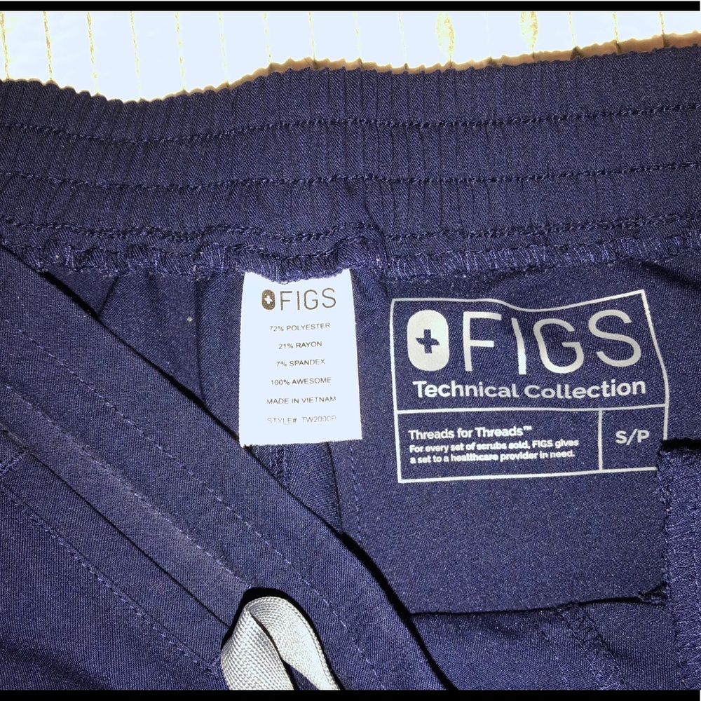 Figs Yola Scrub Pant Small Petite